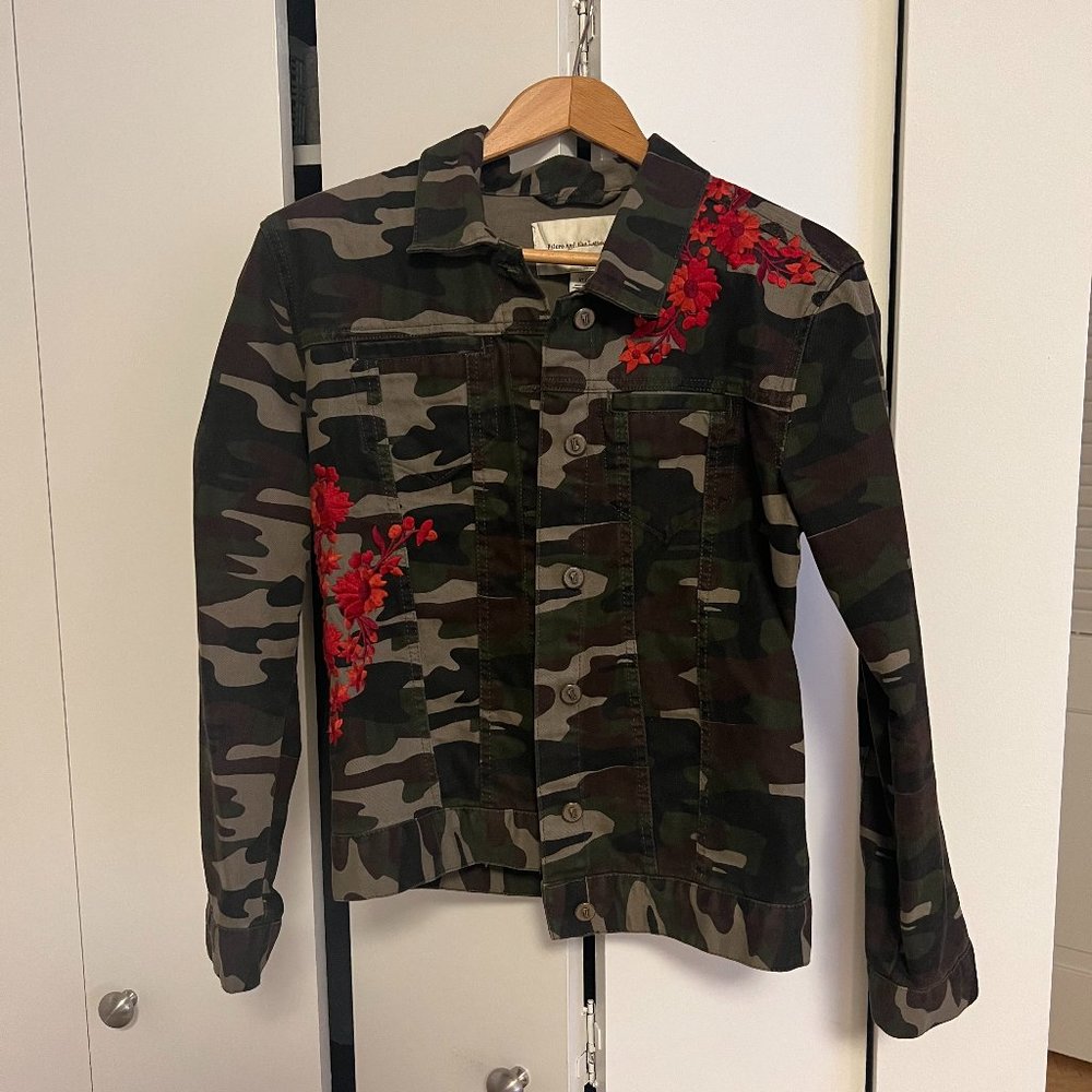 Pilcro and the Letterpress Camo Jacket S XS